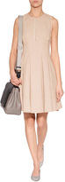 Thumbnail for your product : Vanessa Bruno Blush Cotton-Linen Pleated Dress Gr. 38