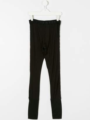DKNY classic leggings with logo waistband