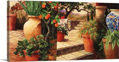 Zack Turo Tuscan Orange by Art Fronckowiak - Print