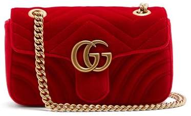 gucci velvet crossbody bag