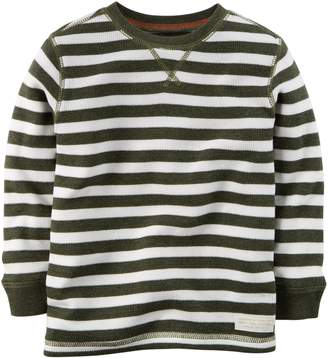 Carter's Baby Boys' Striped Thermal Shirt