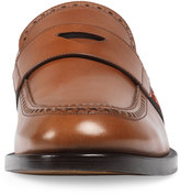 Thumbnail for your product : Gucci Strand Leather Loafer w/Web, Cognac