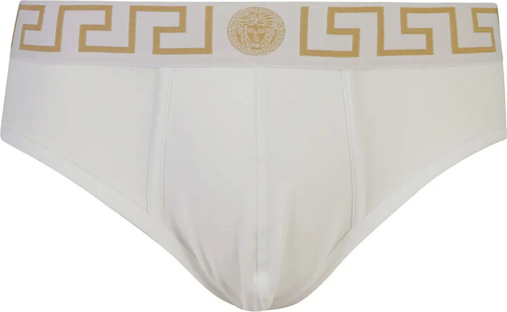 Versace Greca Border boxer briefs (set of three)