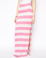 Thumbnail for your product : ASOS Maxi Skirt In Stripe