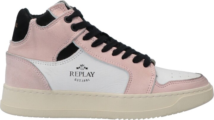 Buy Replay Women Black & White Sneakers - Casual Shoes for Women 1652877