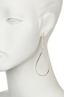 Rivka Friedman Satin Wire Swirl Drop Earrings