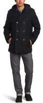 Thumbnail for your product : Levi's Men's Melton Peacoat with Zip-Out Bib and Hood
