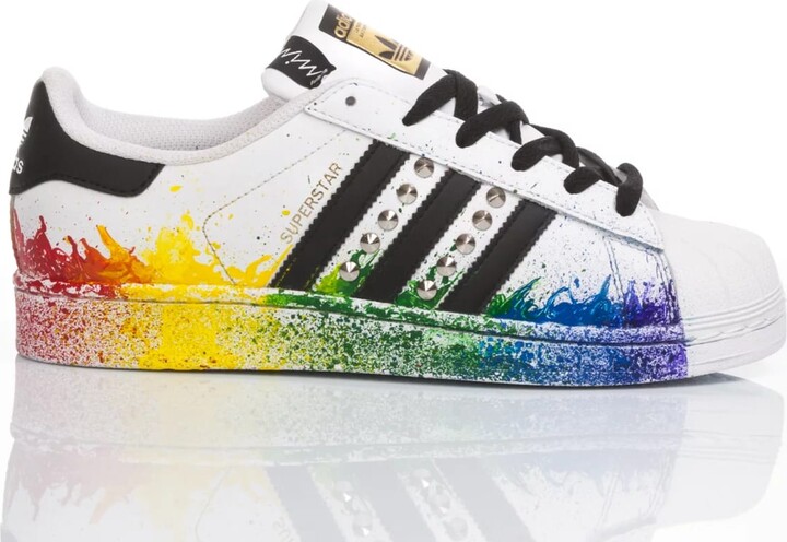 Mimanera Adidas Superstar Split ShopStyle Trainers Athletic Shoes