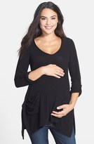 Thumbnail for your product : Harlow Nom Maternity 'Harlow' Space Dye Maternity Tunic