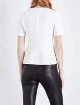 Thumbnail for your product : French Connection Arrow peplum crepe top
