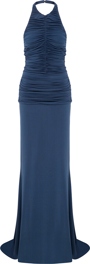 Posse Women's Exclusive Delphine Metallic Linen Maxi Dress ShopStyle