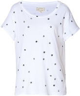 Thumbnail for your product : Current/Elliott Cotton Star Print T-Shirt