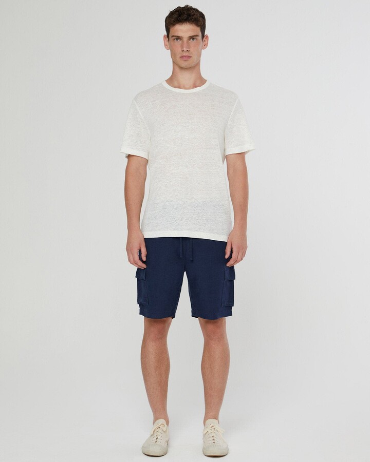 Onia Air Linen Pull-On Cargo