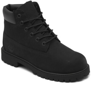 boys black timberland