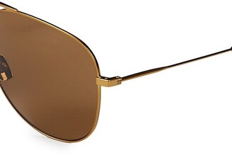 Saint Laurent 61MM Metal Aviator Sunglasses