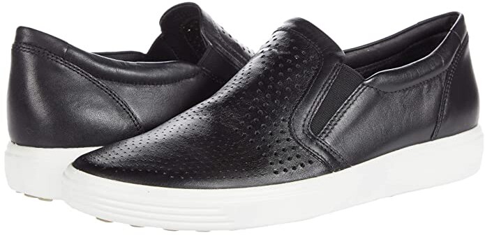 ecco perforated slip on