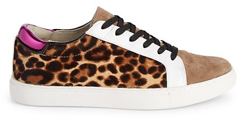 kenneth cole leopard sneakers