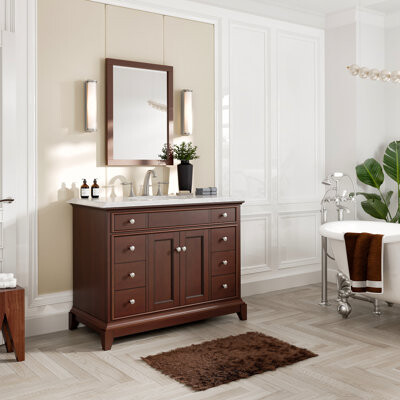 Eviva Elite Stamford Bathroom 42" Single Bathroom Vanity