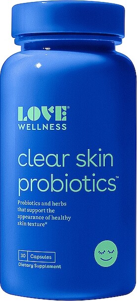 Love Wellness Clear Skin Probiotics For Clear And Healthy Skin Love Wellness Clear Skin Probiotics Capsules - ShopStyle