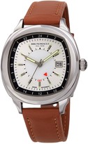 Thumbnail for your product : Bruno Magli Men's Enzo Swiss Ronda Quartz 515 Leather Strap Watch, 42mm