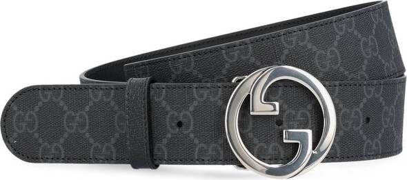 Gucci GG Supreme Buckled Belt - ShopStyle
