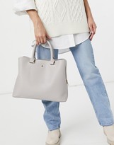 Thumbnail for your product : Dune Telly tote bag in grey tree bark
