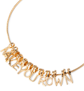 Thumbnail for your product : Forever 21 Alphabet Charm Necklace