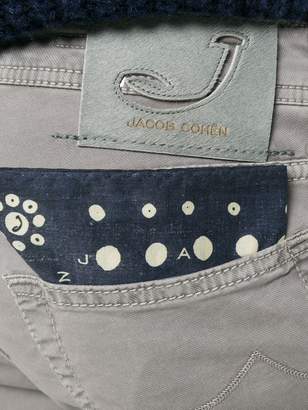 Jacob Cohen handkerchief slim-fit jeans