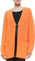 Thumbnail for your product : Vince Cashmere Shaker Zip Cardigan