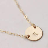 Thumbnail for your product : Lulu + Belle Layered Gold Personalised Disc Necklaces