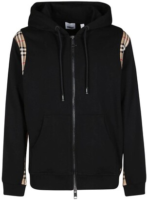 Burberry Vintage Check Detail Hooded Jacket