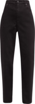 Thumbnail for your product : Eileen Fisher Garment-Dyed High-Rise Denim Pants