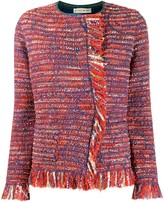 Thumbnail for your product : Etro Fringed Tweed Jacket