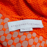 Thumbnail for your product : Stella McCartney Orange Lace & Mesh Inset Sleeveless Maxi Dress XS