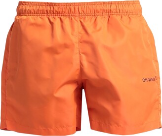 Off-White Men's Orange Clothing ShopStyle