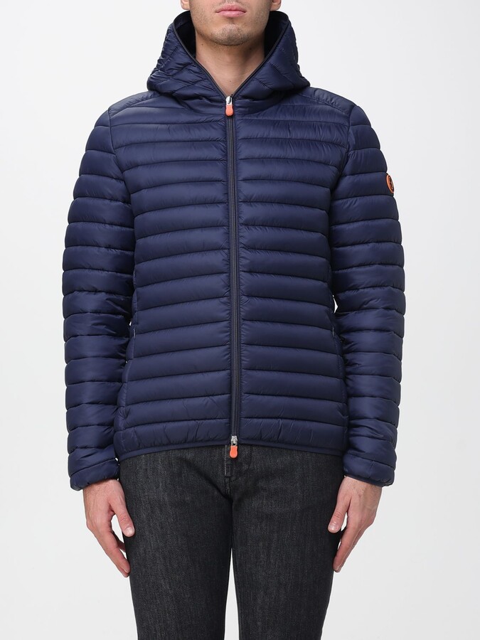 Save The Duck Jacket Men color Navy