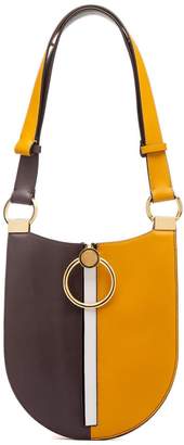Marni Earring Small Tri-coloured Smooth-leather Shoulder Bag