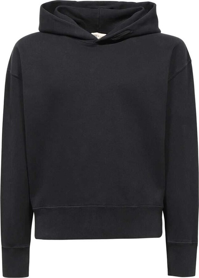 Ten C Logo-Patch Jersey Hoodie