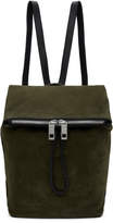 Thumbnail for your product : Rag & Bone Green Suede Loner Backpack