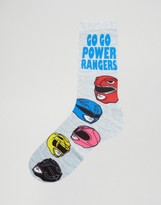 Thumbnail for your product : ASOS Socks With Power Ranger Design 2 Pack