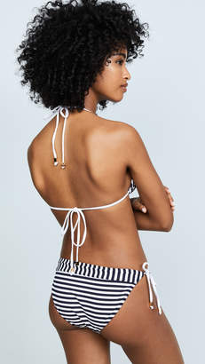 Shoshanna Marine Stripe Bikini Top