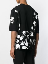 Thumbnail for your product : Mcq Swallow Recycled Big Swallow Tee