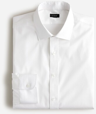 J.Crew Bowery wrinkle-free dress shirt with spread collar