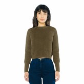 Thumbnail for your product : American Apparel Women's Cropped Fisherman Long Sleeve Pullover