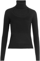 Thumbnail for your product : Diane von Furstenberg Wool-Cashmere Turtleneck with Cutout