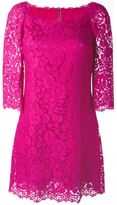 Thumbnail for your product : Dolce & Gabbana floral lace fitted dress