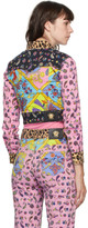 Thumbnail for your product : Versace Jeans Couture Jeans Couture Multicolor Denim Mix Print Jacket