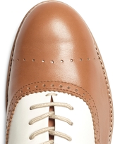Thumbnail for your product : Brooks Brothers Leather Lace-Up Oxford Flats