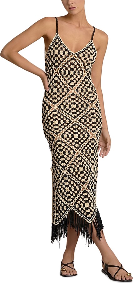 Elan International Crochet Maxi Dress