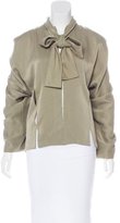 Thumbnail for your product : Tom Ford Satin Long Sleeve Blouse